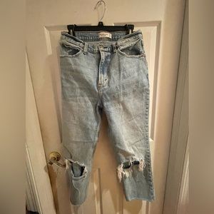 Abercrombie 90s ultra high rise jeans